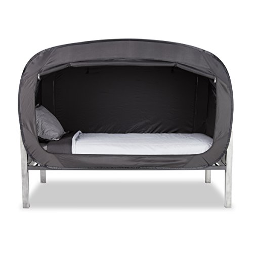 Privacy Pop Bed Tent (Twin) - Black