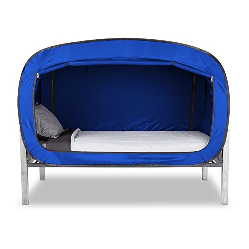 Privacy Pop Bed Tent (Twin) - Blue