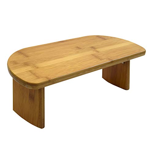 Bean Products Bamboo Meditation Kneeling Bench - Best Design - Folding Legs - Portable - Ergonomic
